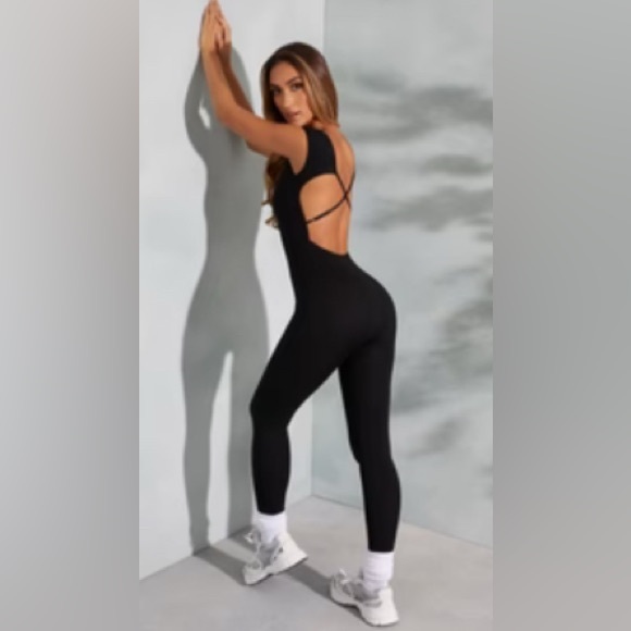 Oh Polly Pants - Oh Polly Elegant Black Jumpsuit